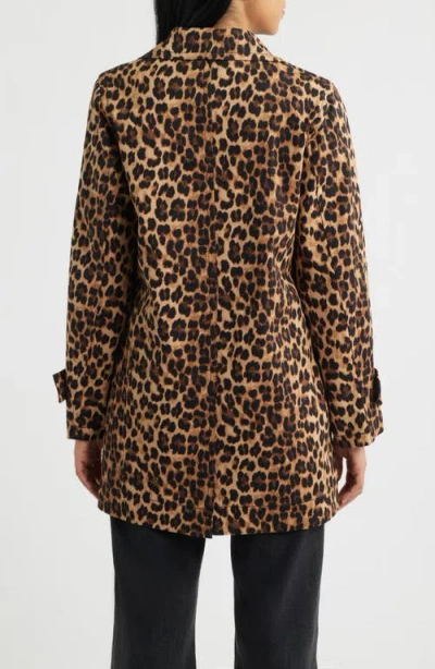 Sam Edelman Hooded Raincoat In Multi