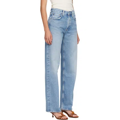Agolde Non-stretch Jeans In Brink (md Vnt Ind W/