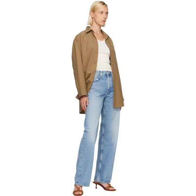 Agolde Non-stretch Jeans In Brink (md Vnt Ind W/