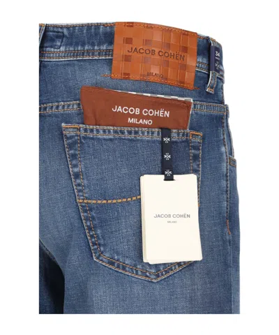 Jacob Cohen Belt-loop Jeans In Blue