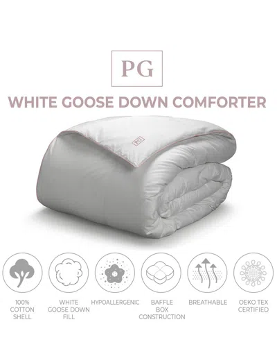 Pillow Gal White Goose Down Comforter 100% Rds Down In White