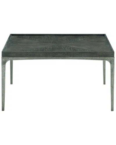 Bernhardt Strata Charcoal Cocktail Table In Gray