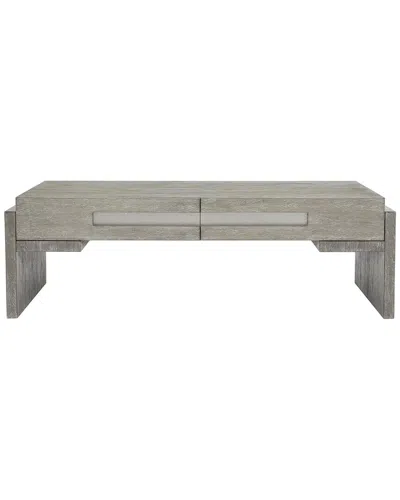 Bernhardt Foundations Cocktail Table In Gray
