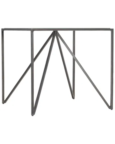 Bernhardt Fulton Side Table In Silver