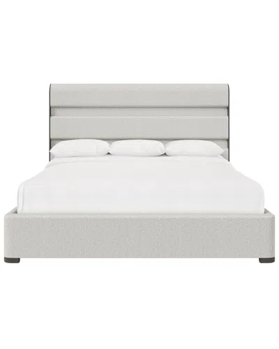 Bernhardt Prado King Panel Bed In White