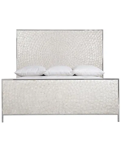 Bernhardt Interiors Helios Capiz Shell Bed In White
