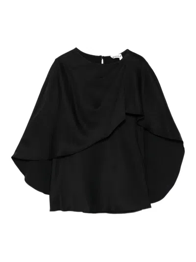 Simkhai Eliora Cape Top In Black