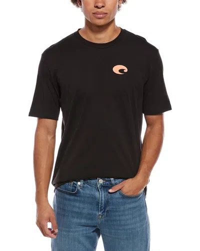Costa Apparel Make Waves T-shirt In Black