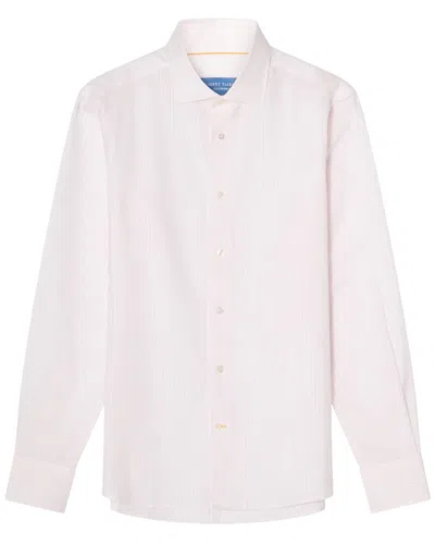 Robert Talbott Reynolds Dobby Stripe Shirt In Pink