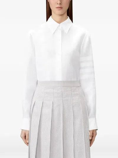 Thom Browne Button-up Shirt In White