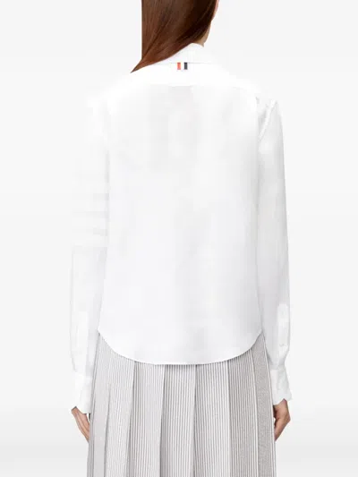 Thom Browne Button-up Shirt In White