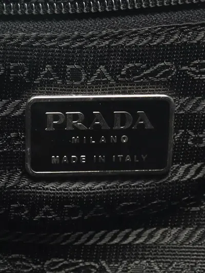 Pre-owned Prada 2010-2026 Tessuto Backpack In Black
