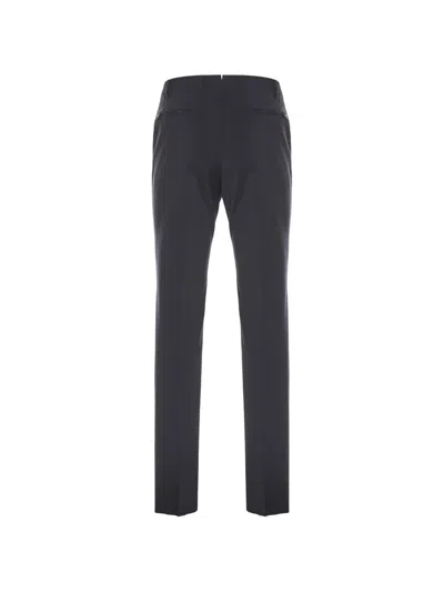 Corneliani Buttoned Trousers In Black