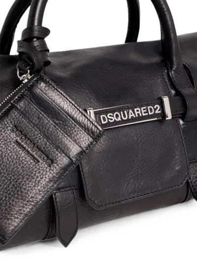 Dsquared2 Twin Handbag In Black