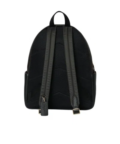 Coach Zippered Backpack In Walnut/black
