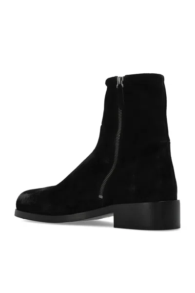 Marsèll Distressed-effect Leather Ankle Boots In Multi