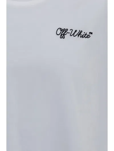 Off-white Script Logo Skate T-shirt In Pattern