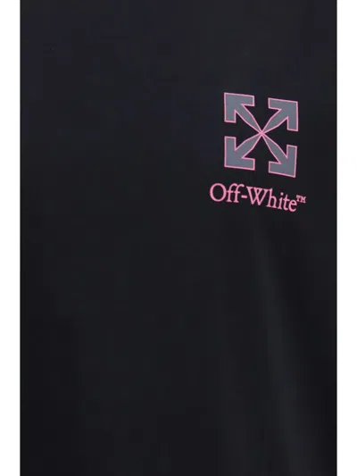 Off-white T-shirt Small Arrow Regular In Black