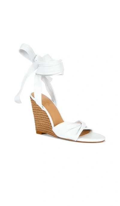 Raye Rumi Wedge In White