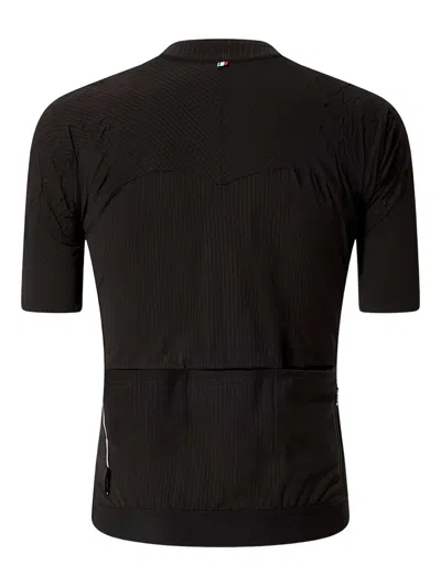 Oakley Black Polyester Elastane Silver T-shirt Polo In Blue