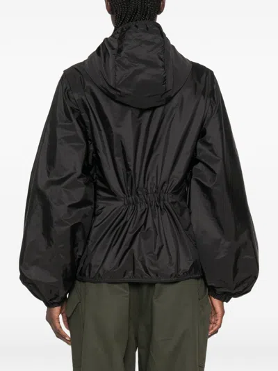 Moncler Mirage Packable 2-in-1 Short Down Jacket In Black