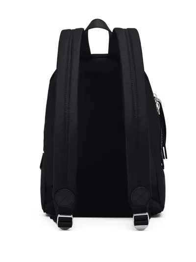 Marc Jacobs The Biker Medium Full Zip Nylon Backpack In Black