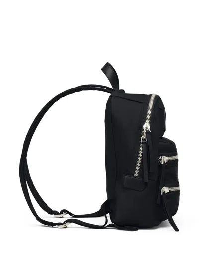 Marc Jacobs The Biker Medium Full Zip Nylon Backpack In Black