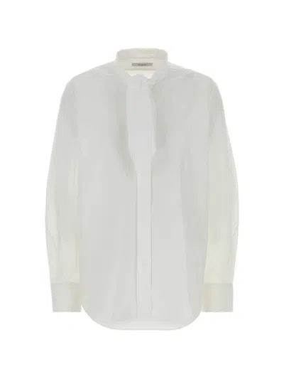 Givenchy Small Bow Shirt In White