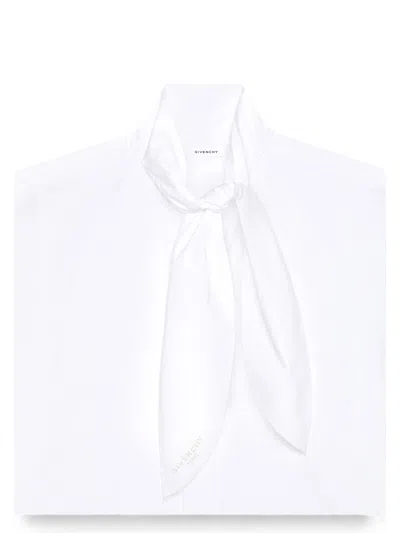 Givenchy Small Bow Shirt In White