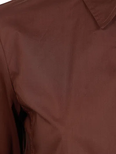 Drhope Long Shirt In Brown