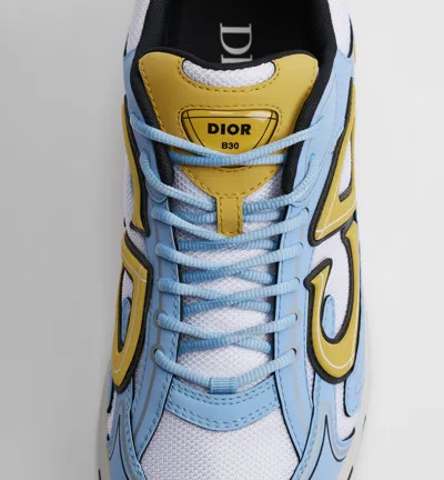 Dior B30countdown Sneaker In White