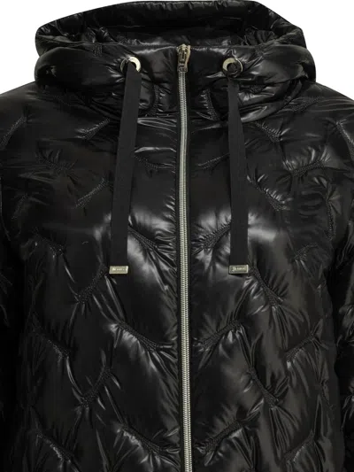 Herno "resort" Short Down Jacket In Black