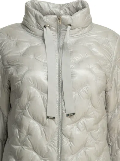Herno "resort" Long Down Jacket In White