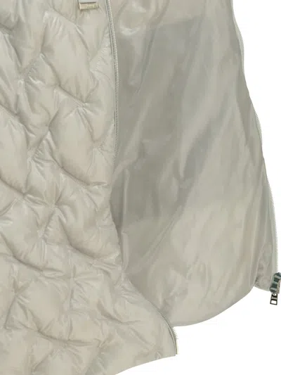 Herno "resort" Long Down Jacket In White