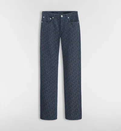 Dior Regular-fit Jeans In Blue