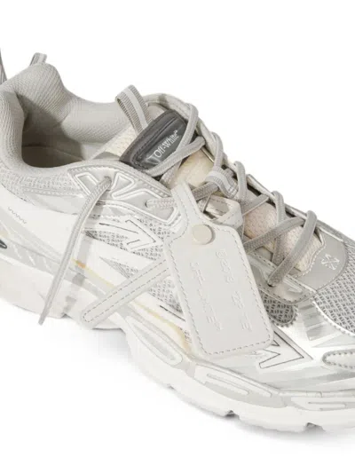 Off-white Sneaker Low-top "ow Be Right Back" In Gray