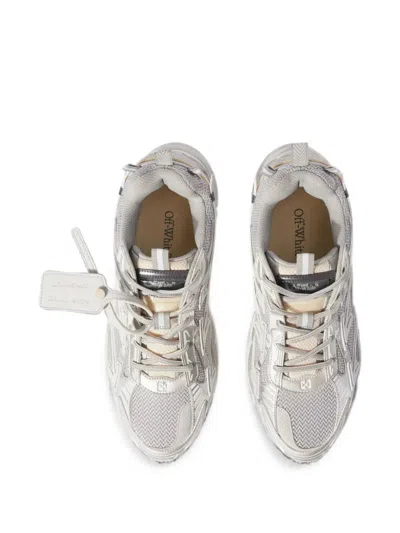 Off-white Sneaker Low-top "ow Be Right Back" In Gray