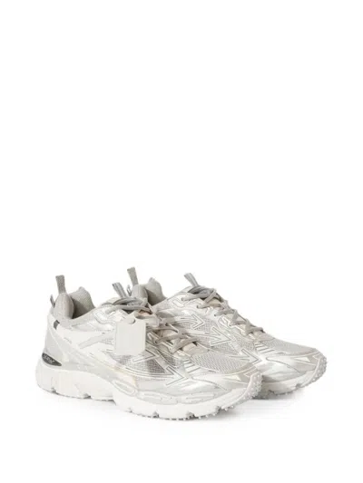 Off-white Sneaker Low-top "ow Be Right Back" In Gray