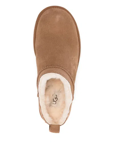 Ugg Stylish Back Pull Tab Boots With Eco-friendly Features In Brown