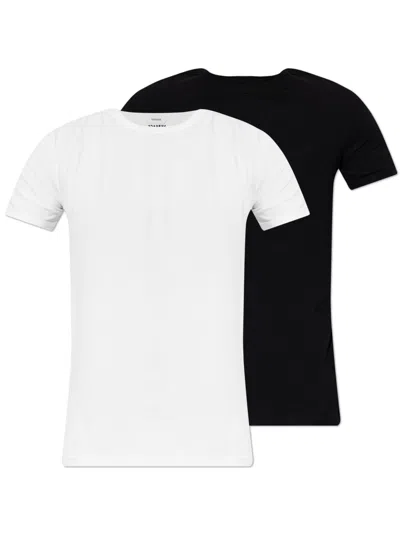 Versace Bio Jersey Bi-pack T-shirt In Multi