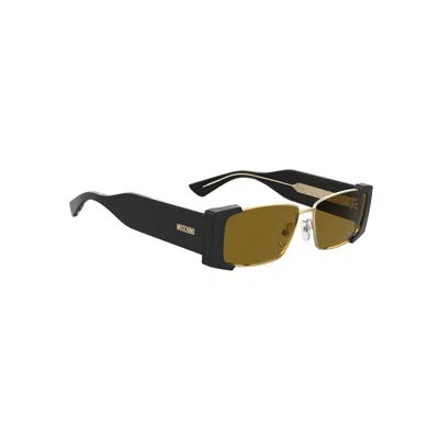 Moschino 57mm Rectangular Sunglasses In Multi