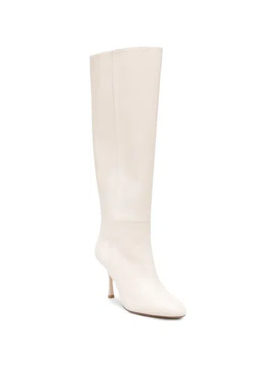 Stuart Weitzman Madison Leather Boots In Neutral