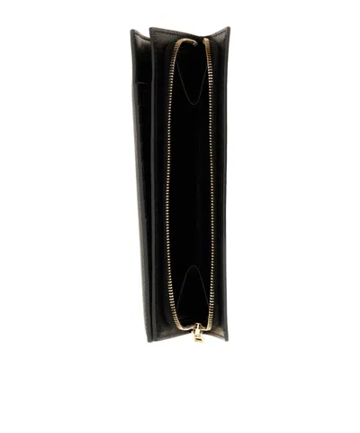 Tom Ford Vertical Leather Wallet In Black