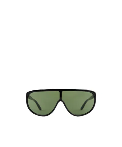 Totême Toteme Shield Aviator-frame Acetate Sunglasses In Multi