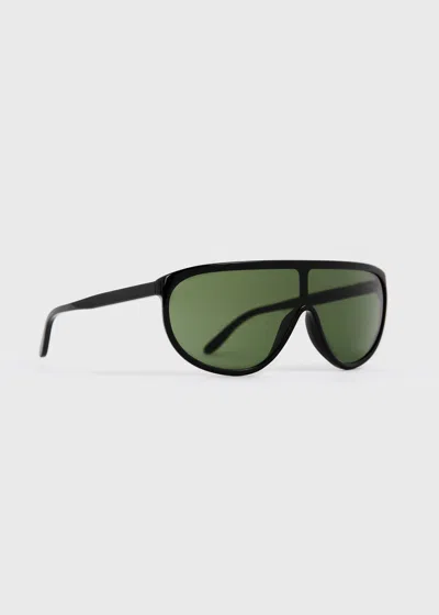 Totême Toteme Shield Aviator-frame Acetate Sunglasses In Multi