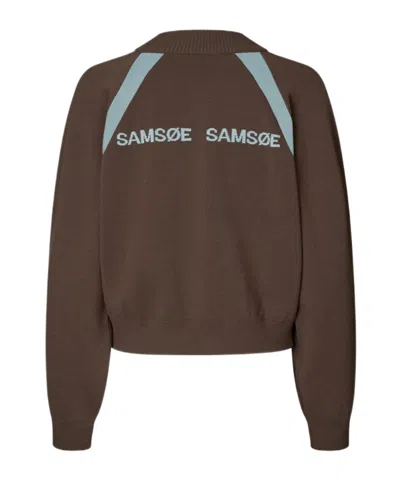 Samsoe & Samsoe Savala Bomber In Brown