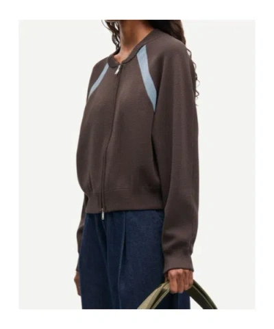 Samsoe & Samsoe Savala Bomber In Brown