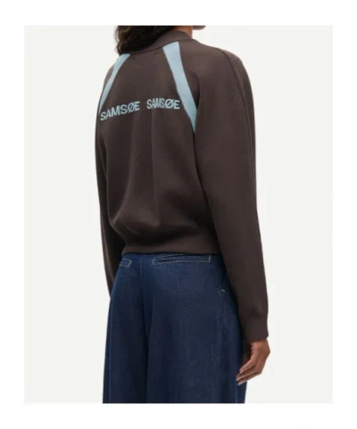 Samsoe & Samsoe Savala Bomber In Brown
