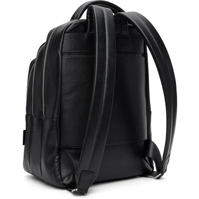 Marsèll Triparto Logo Debossed Backpack In Black