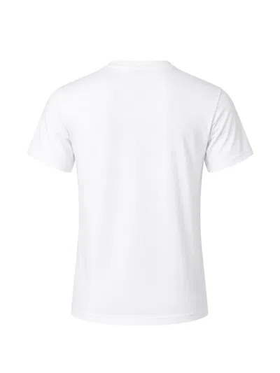 Second / Layer 圆领t恤 In White